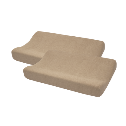 Meyco Wickelauflagenbezug frottee Taupe