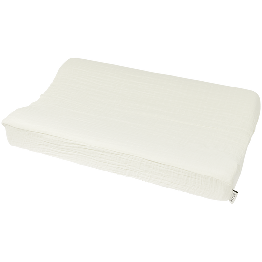 Meyco Wickelauflagenbezug vorgewaschen musselin Offwhite Studio