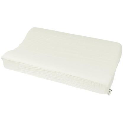 Meyco Wickelauflagenbezug vorgewaschen musselin Offwhite Studio