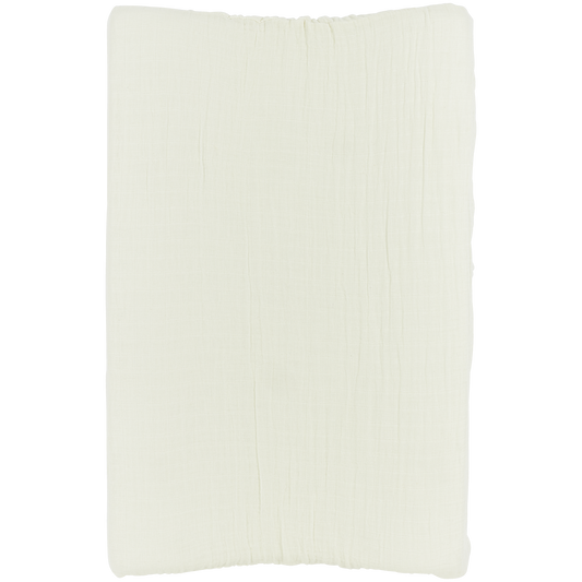 Meyco Wickelauflagenbezug vorgewaschen musselin Offwhite