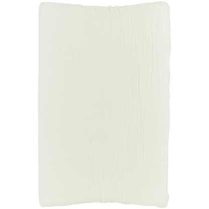 Meyco Wickelauflagenbezug vorgewaschen musselin Offwhite