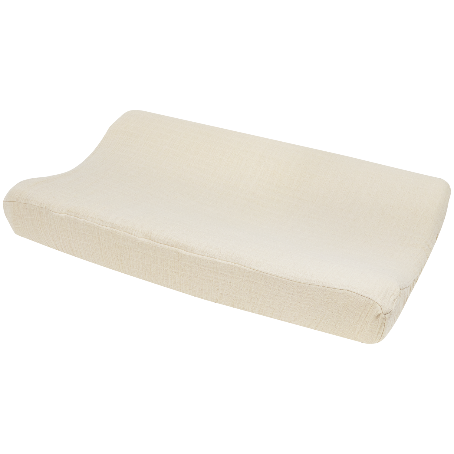 Meyco Wickelauflagenbezug vorgewaschen musselin Soft sand Studio