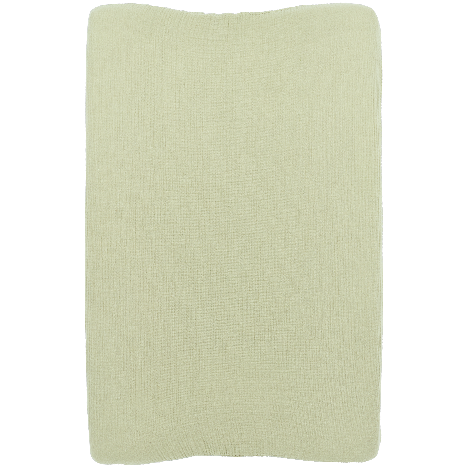 Meyco Wickelauflagenbezug vorgewaschen musselin Soft Olive