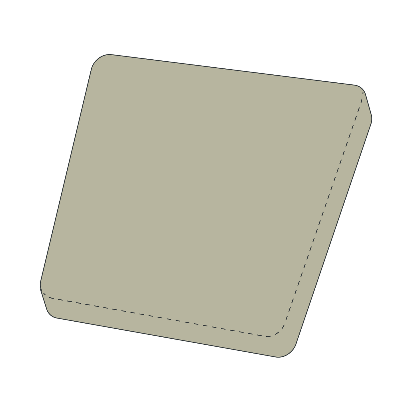 Meyco Wickelauflagenbezug vorgewaschen musselin Soft Olive