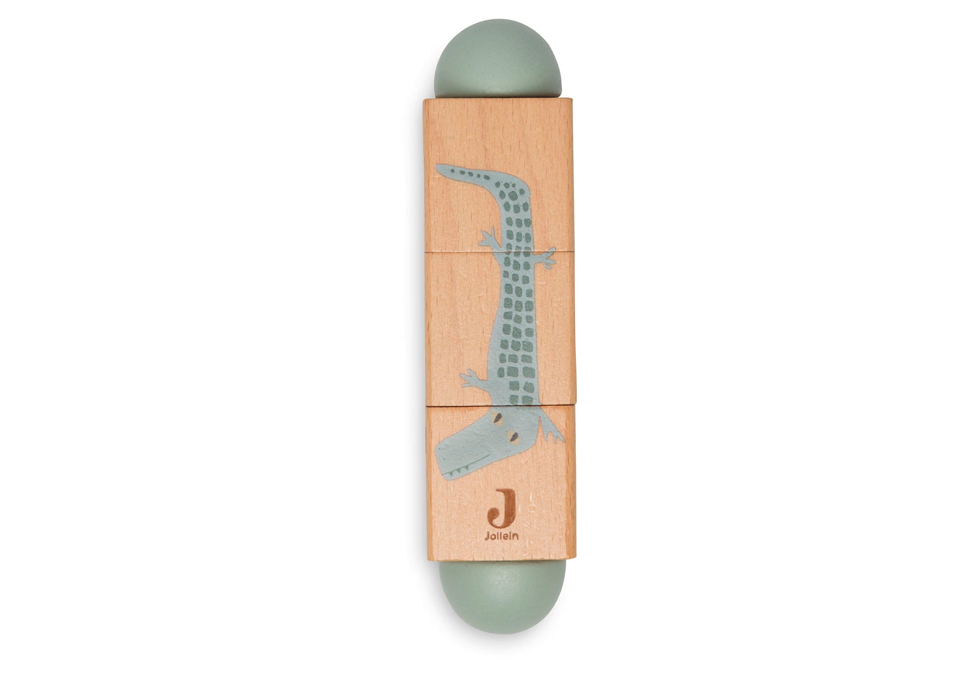 Jollein Holz-Drehpuzzle - Jungle Jambo Studio