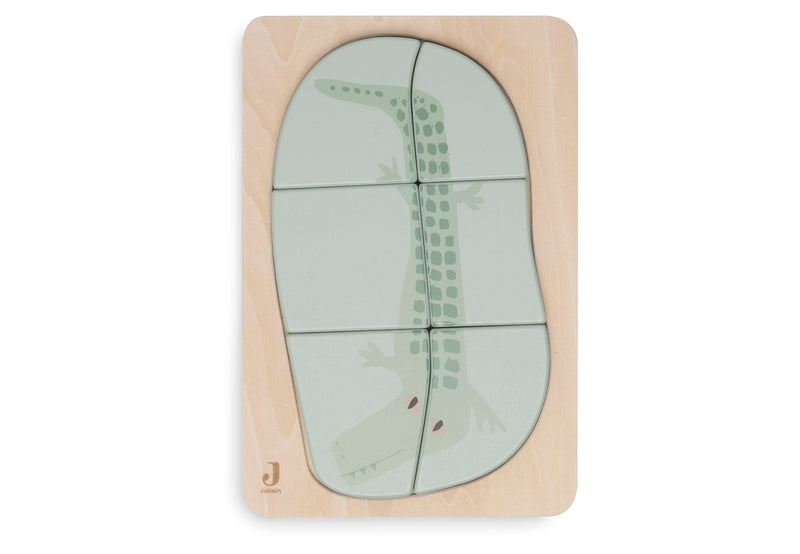 Jollein Puzzle aus Holz - Jungle Jambo Sea Green Studio