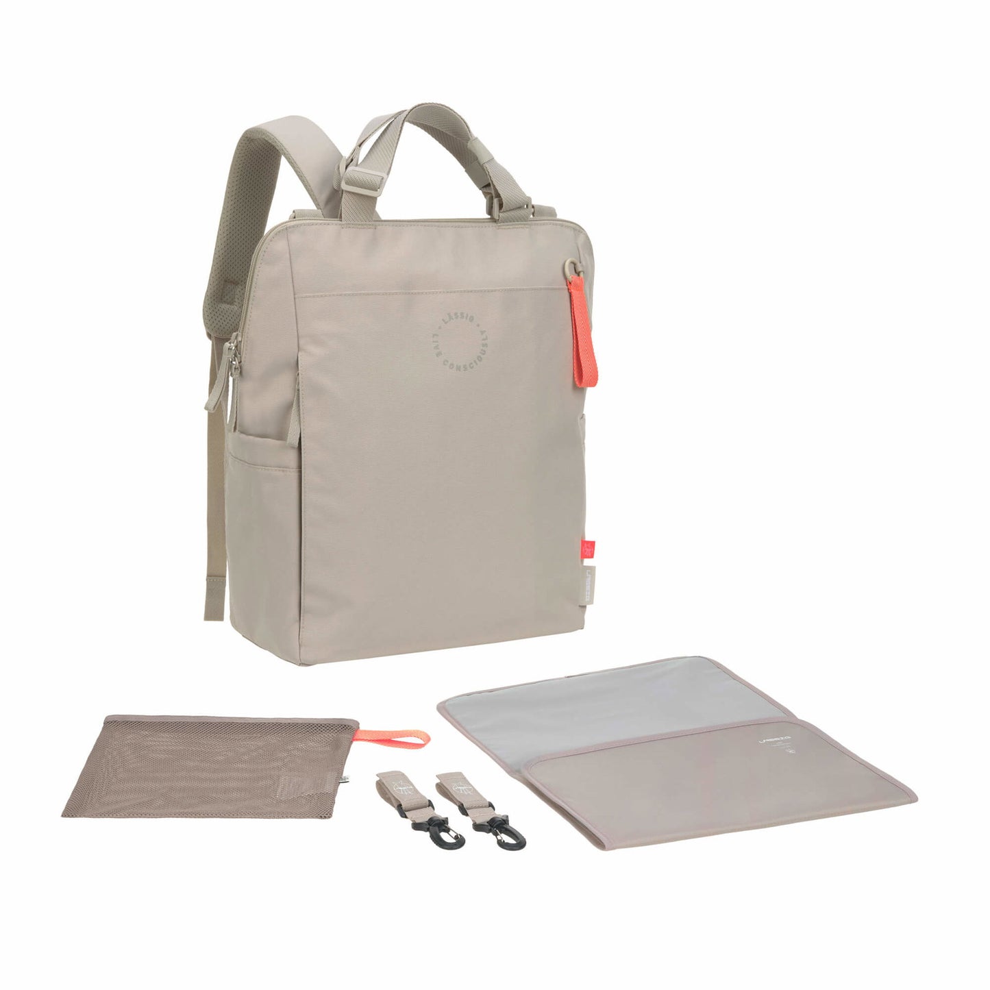 Wickelrucksack Conversion Backpack, Beige