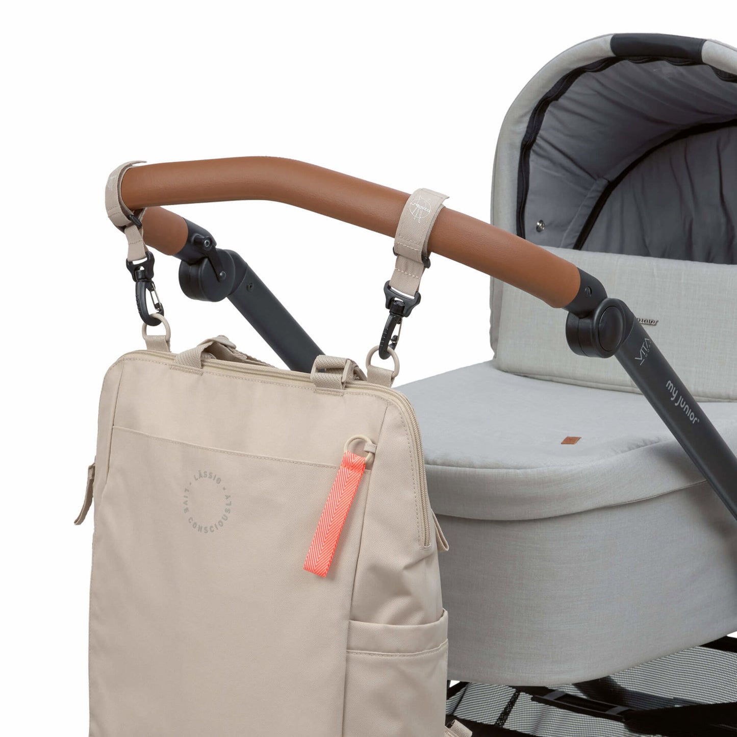 Wickelrucksack Conversion Backpack, Beige
