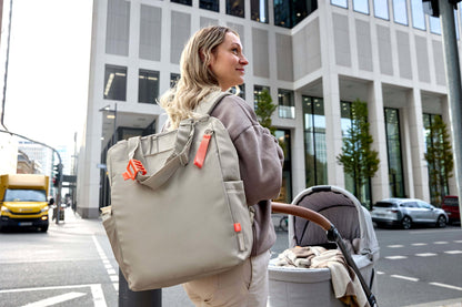 Wickelrucksack Conversion Backpack, Beige