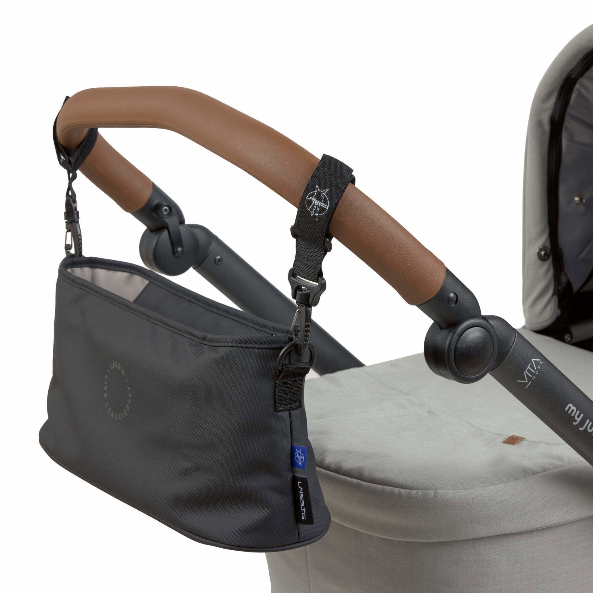 Lässig Buggy Organizer, Schwarz Detailansicht