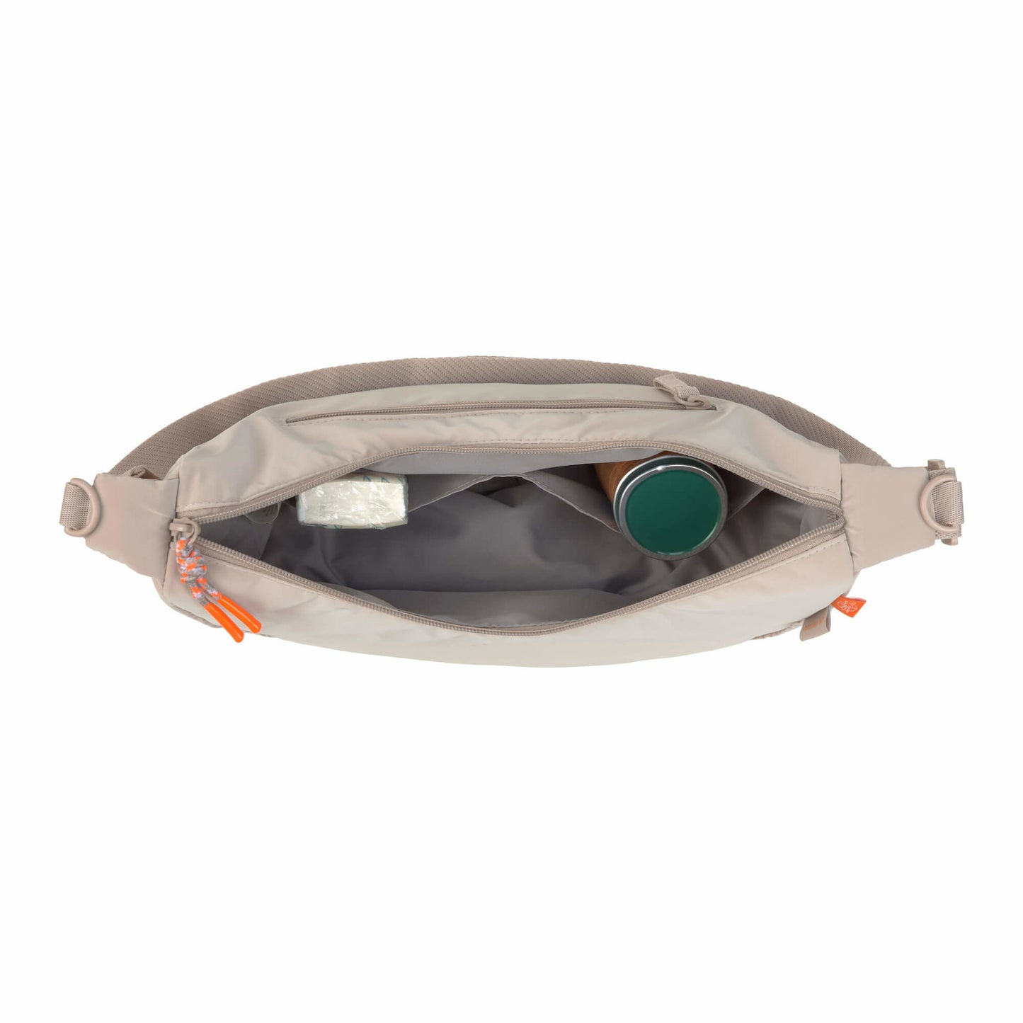 Umhängetasche Stretch Up Bum Bag, Beige