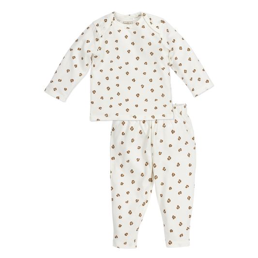 Meyco Baby-Pyjamas Mini Panther Offwhite Studio