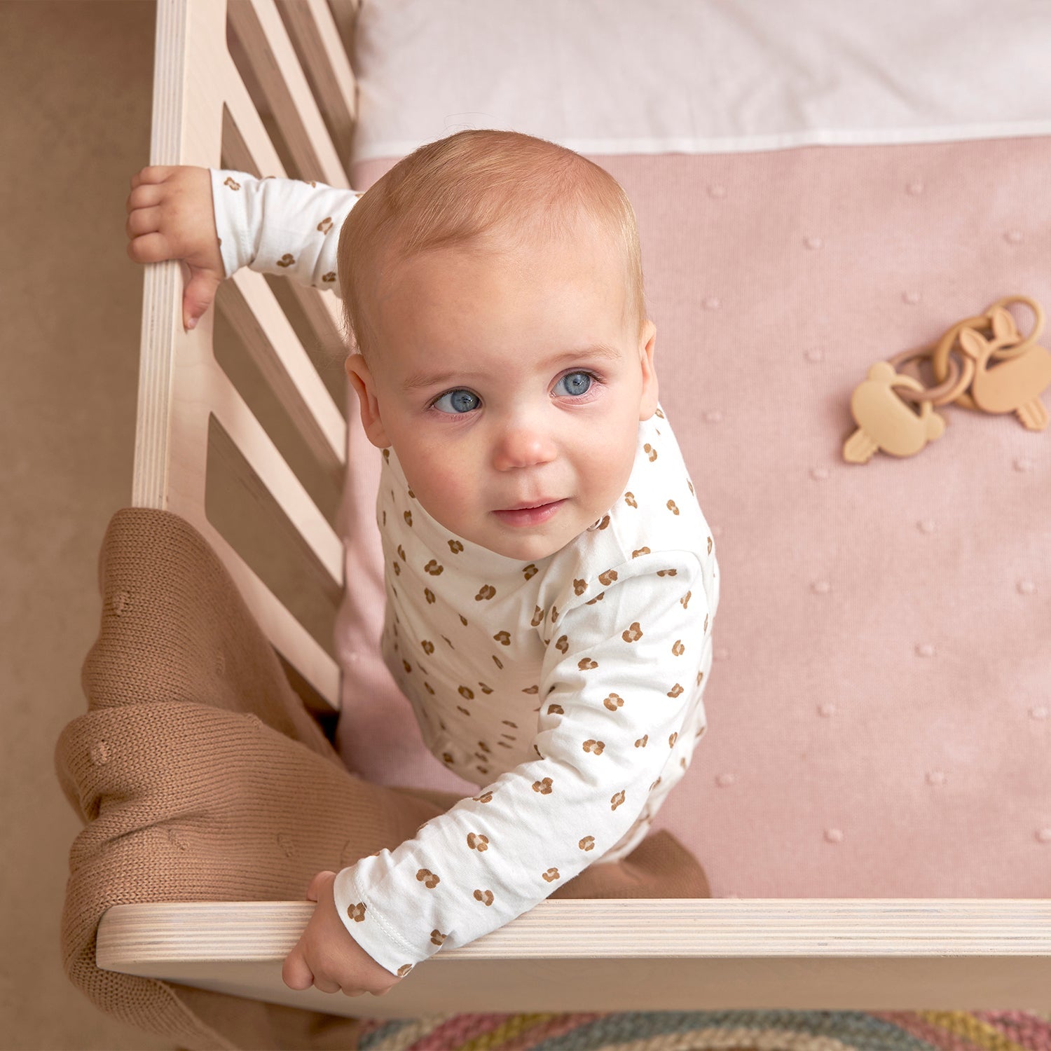 Meyco Baby-Pyjamas Mini Panther Offwhite
