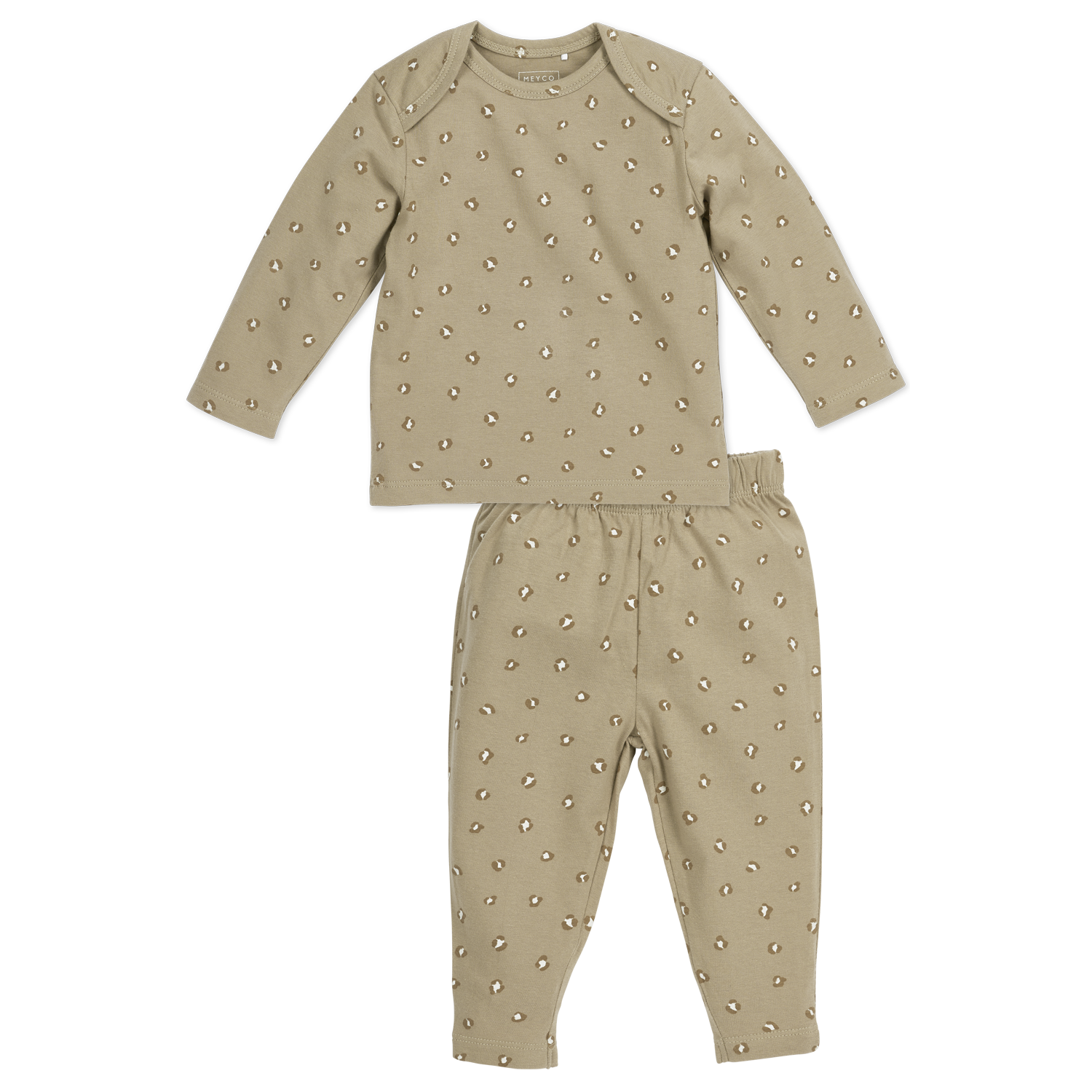 Meyco Baby-Pyjamas Mini Panther Sand Studio