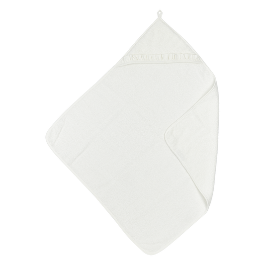 Meyco Kapuzentuch frottee Ruffle Offwhite Studio