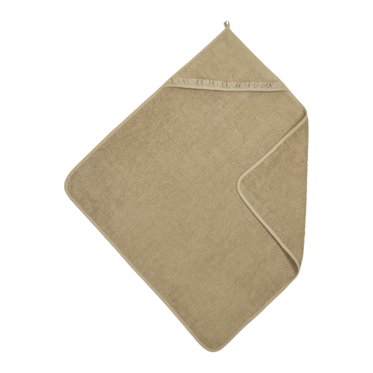 Meyco Kapuzentuch frottee Ruffle Taupe Studio