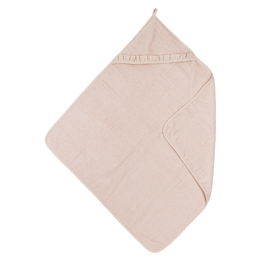 Meyco Kapuzentuch frottee Ruffle Soft Pink Studio