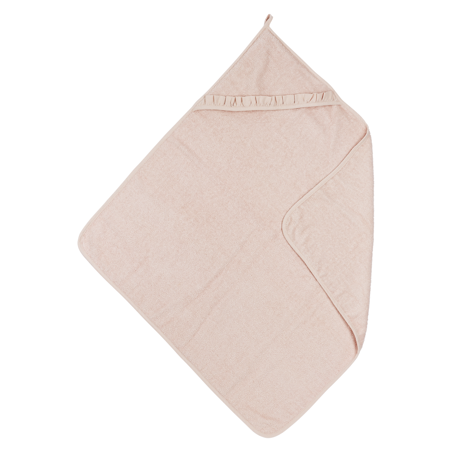 Meyco Kapuzentuch frottee Ruffle Soft Pink Studio