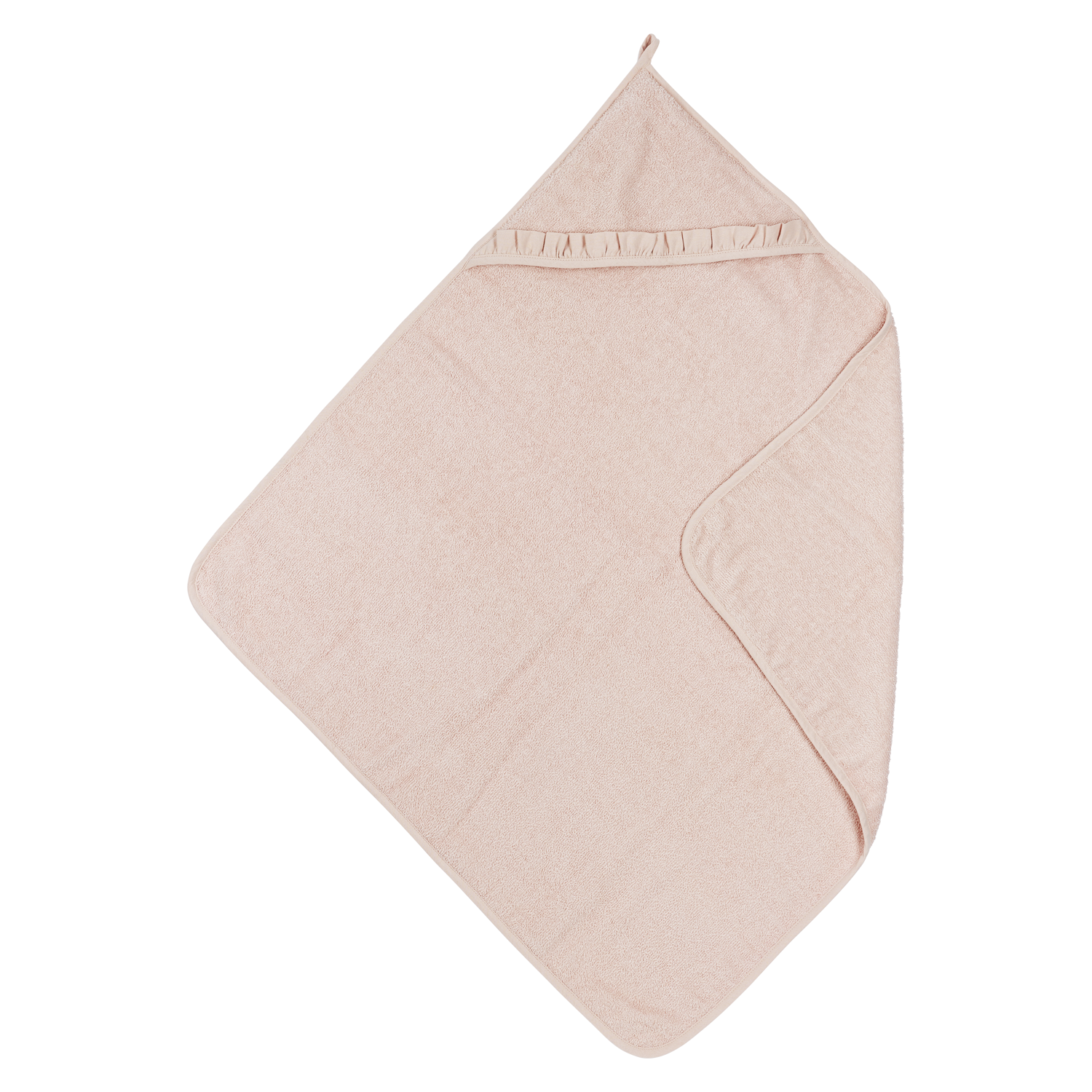 Meyco Kapuzentuch frottee Ruffle Soft Pink Studio