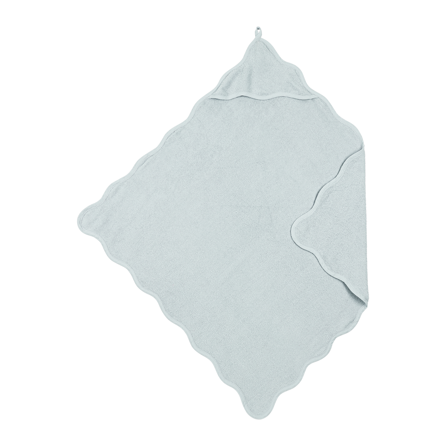 Meyco Kapuzentuch frottee Wavy Grey Blue Studio