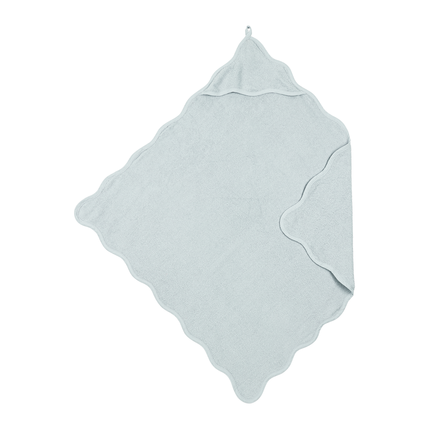 Meyco Kapuzentuch frottee Wavy Grey Blue Studio
