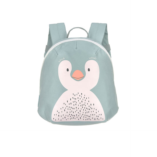 Kindergartenrucksack Tiny, Pinguin, Hellblau