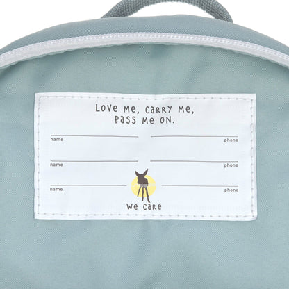 Kindergartenrucksack Tiny, Pinguin, Hellblau