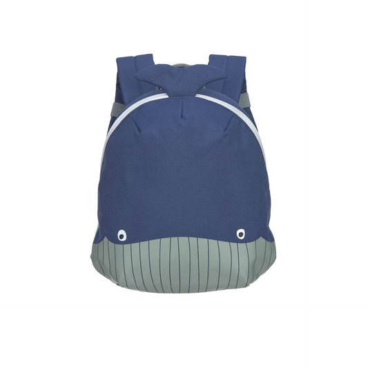 Kindergartenrucksack Tiny, Wal, Dunkelblau