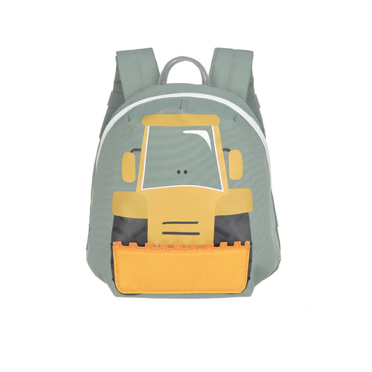 Kindergartenrucksack Tiny, Bagger, Gelb