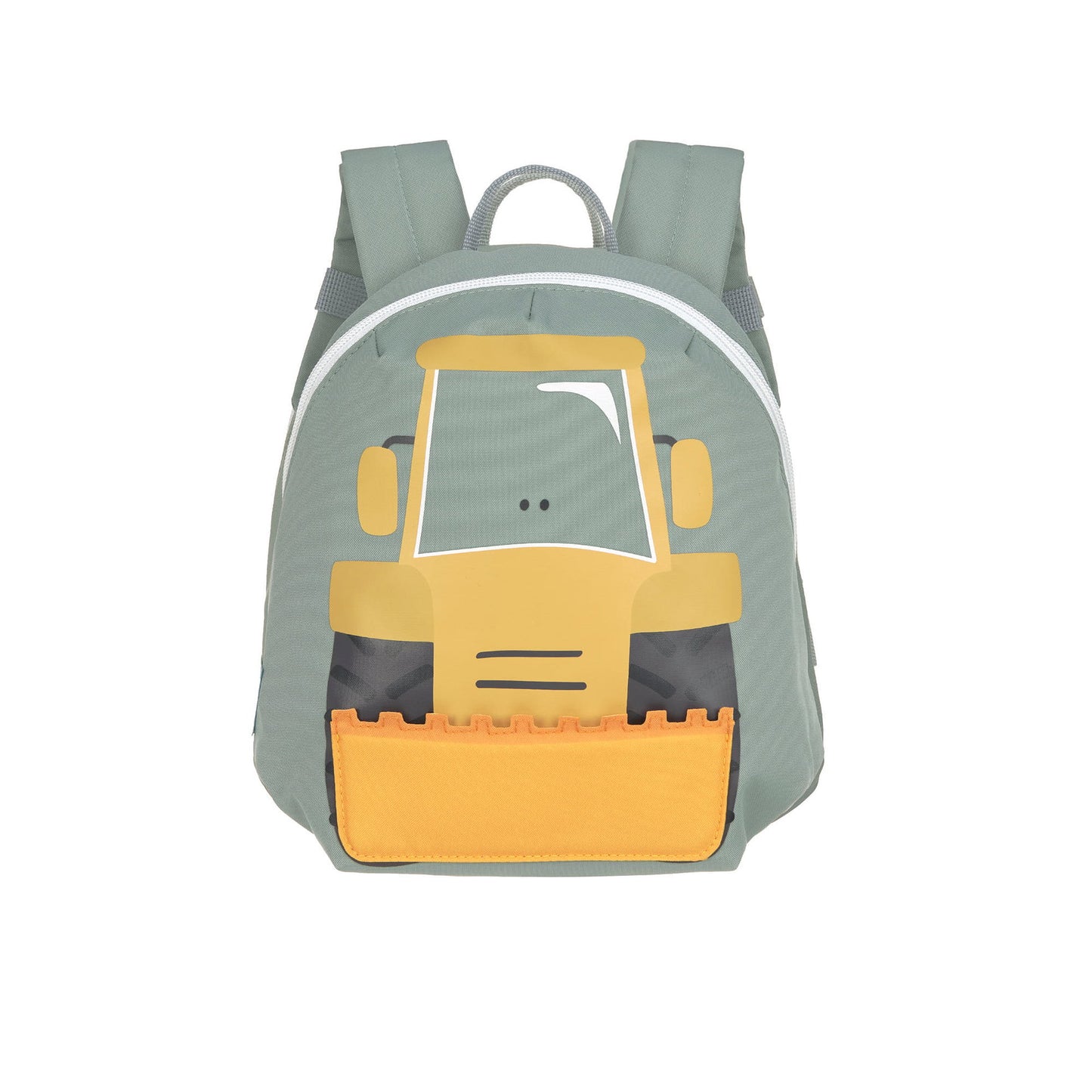 Kindergartenrucksack Tiny, Bagger, Gelb