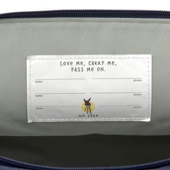 Lässig Kindergartenrucksack Rolltop - Little Gang dunkelblau