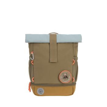 laessig Kindergartenrucksack Rolltop Nature Oliv Detail 9