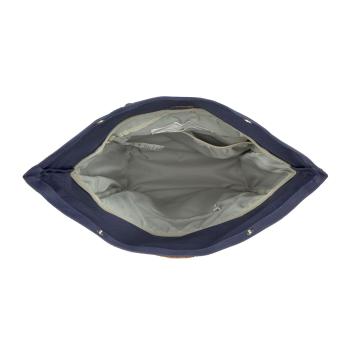Lässig Kinderrucksack Rolltop mittelgroß - Little Gang - dunkelblau
