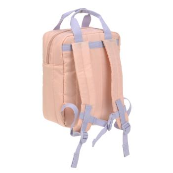 laessig rosa Kindergartenrucksack Kirsche Square Detailansicht