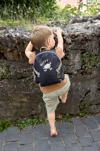 Kindergartenrucksack Tiny Outdoor, Wolken, Dunkelblau