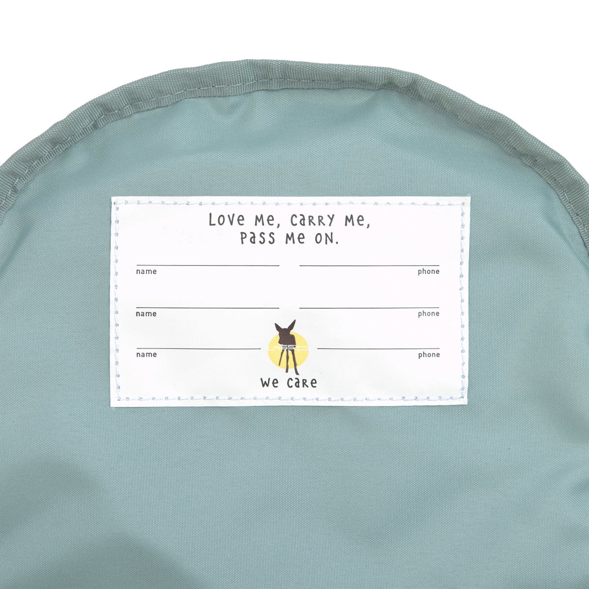 Kindergartenrucksack Tiny Outdoor, Wolken, Dunkelblau