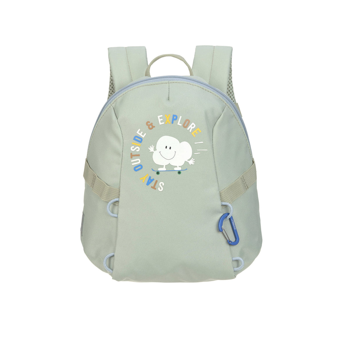 Kindergartenrucksack Tiny Outdoor, Wolken, Khaki