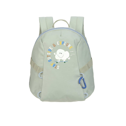 Kindergartenrucksack Tiny Outdoor, Wolken, Khaki
