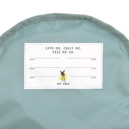 Kindergartenrucksack Tiny Outdoor, Wolken, Khaki