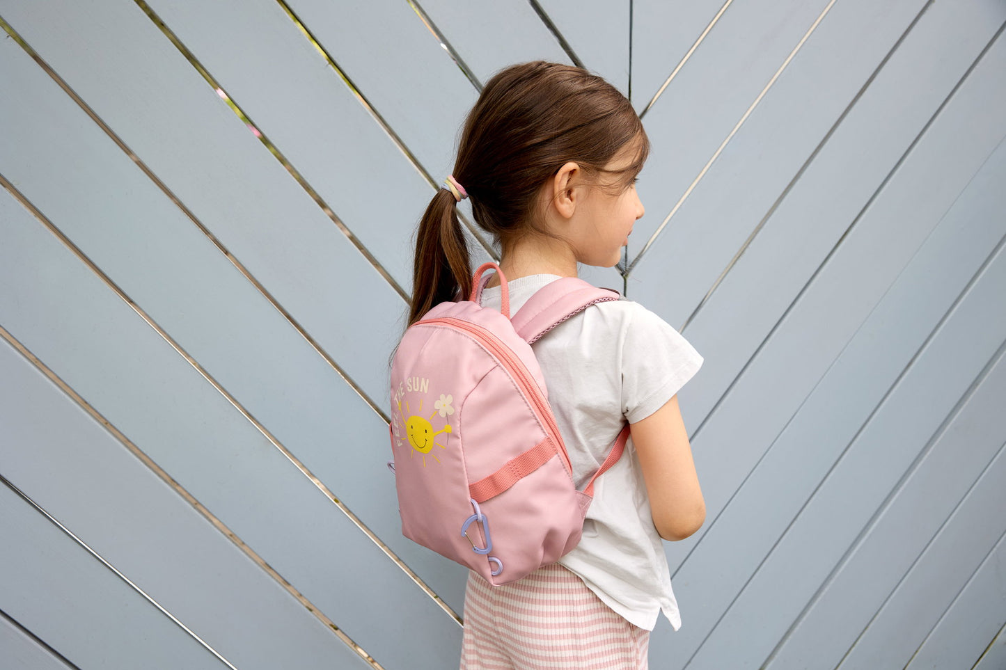 Kindergartenrucksack Tiny Outdoor, Sonne, Peach Rosa