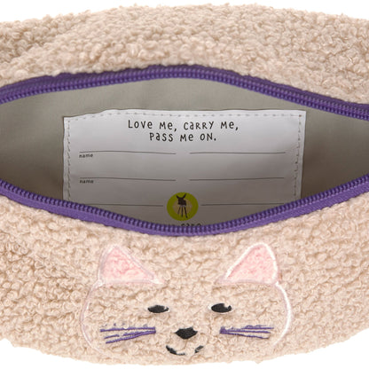 Lässig Bauchtasche Kinder Tiny Team, Katze Seitenansicht