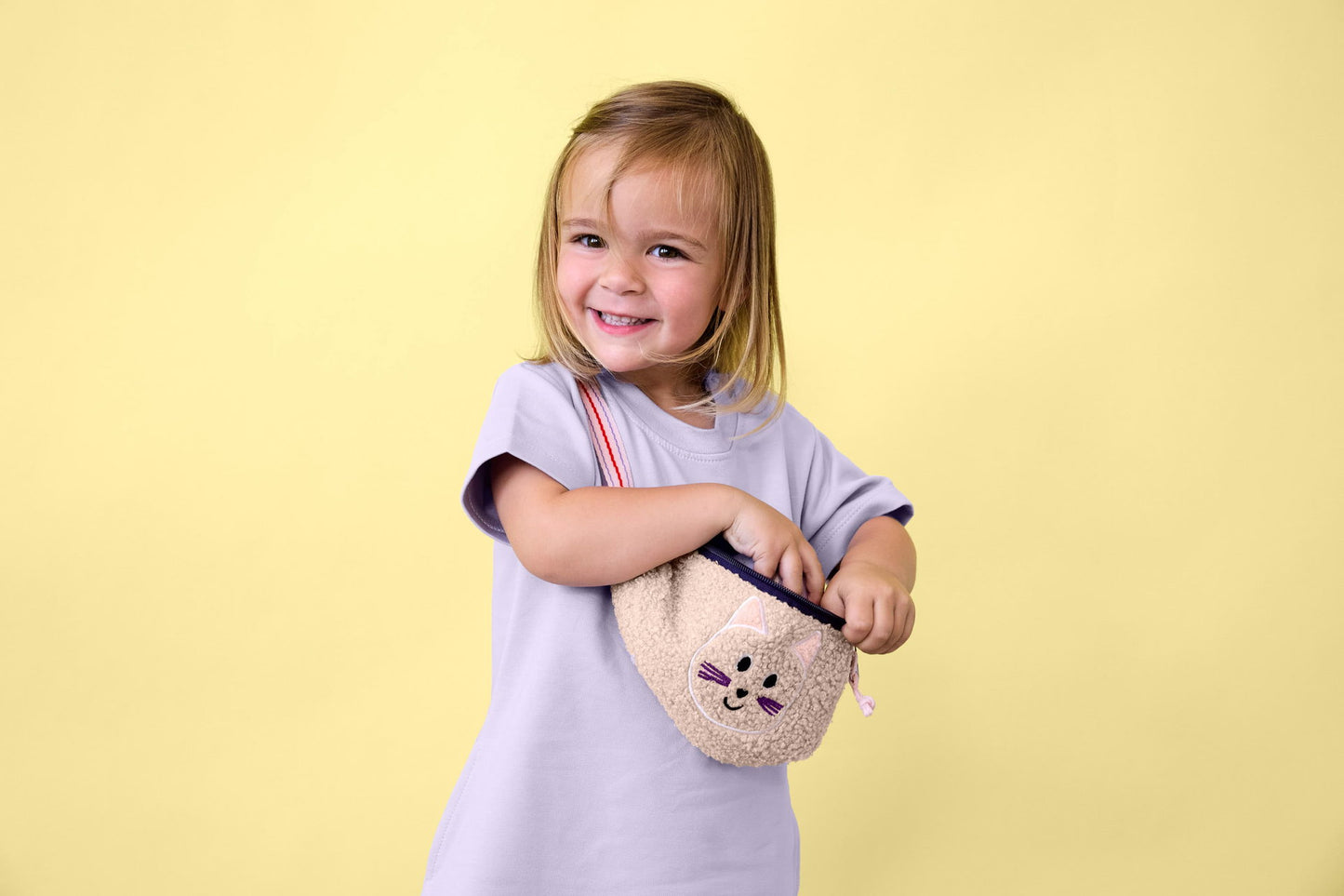 Lässig Bauchtasche Kinder Tiny Team, Katze Detailansicht
