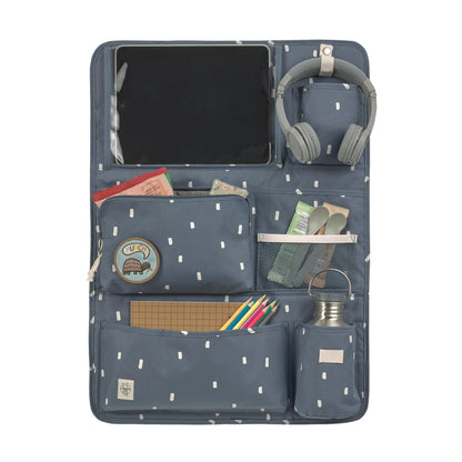 Lässig Auto Organizer Kinder Happy Prints, Dunkelblau Detailansicht