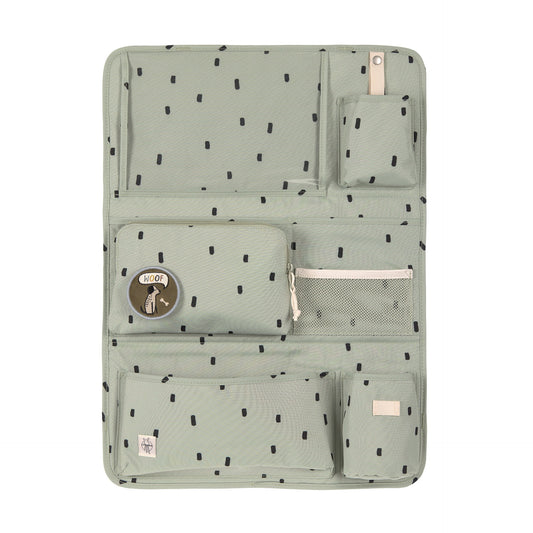 Auto Organizer Kinder Happy Prints, Oliv