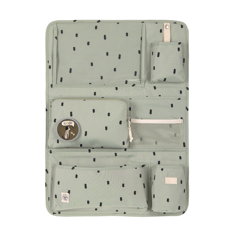 Auto Organizer Kinder Happy Prints, Oliv