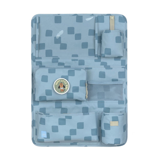 Auto Organizer Kinder Pattern Party, Blau