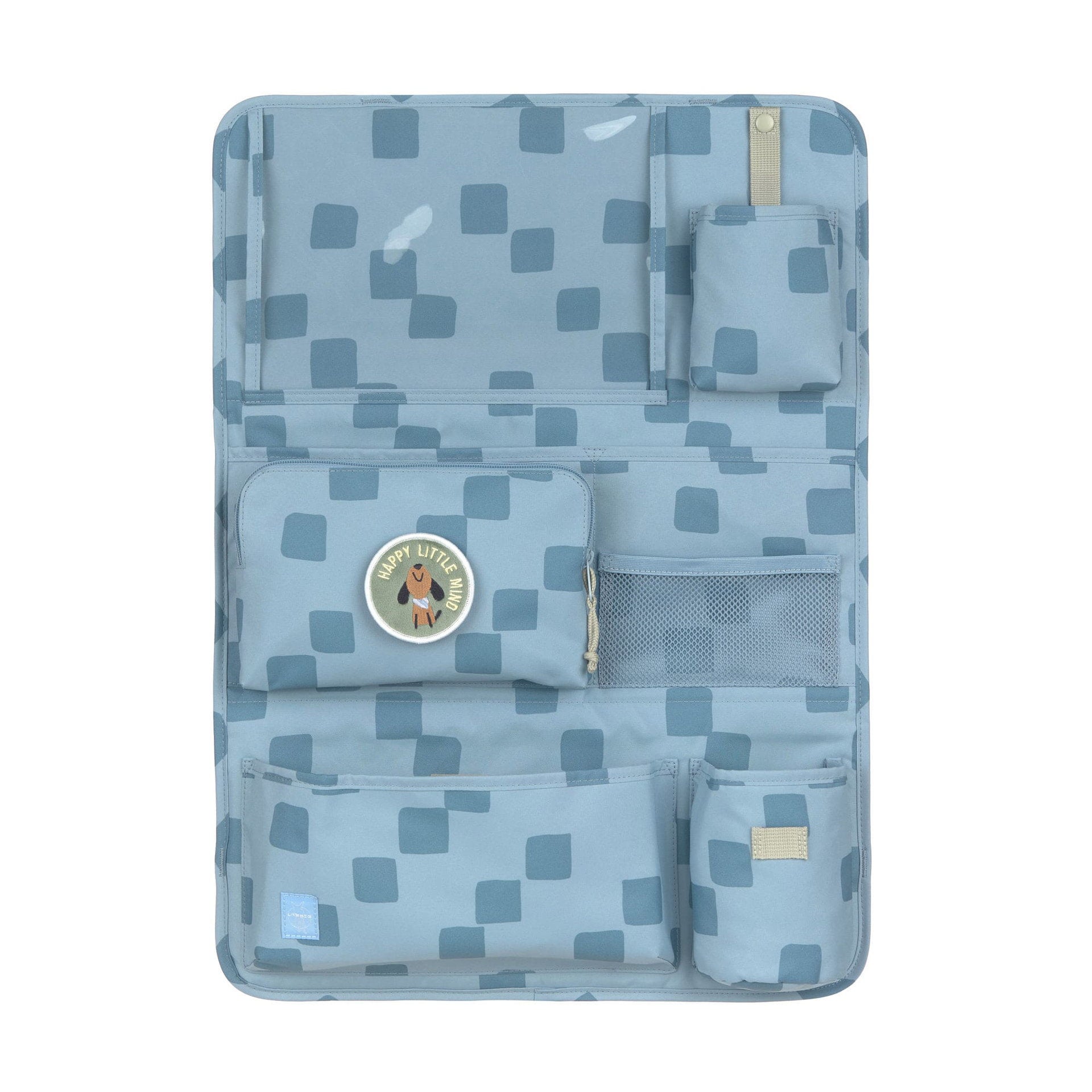 Auto Organizer Kinder Pattern Party, Blau