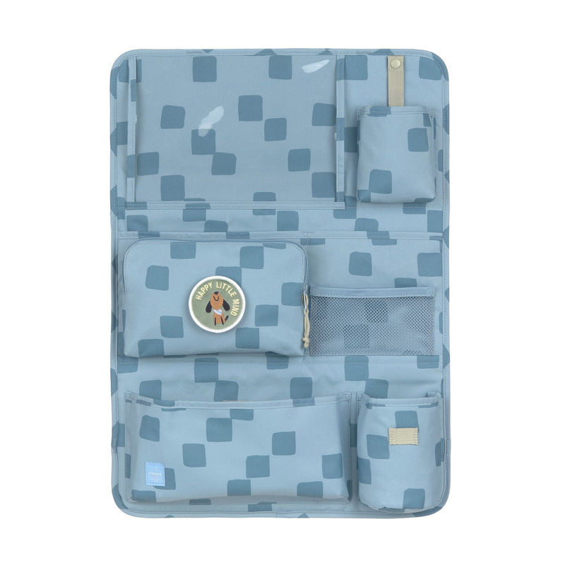 Auto Organizer Kinder Pattern Party, Blau