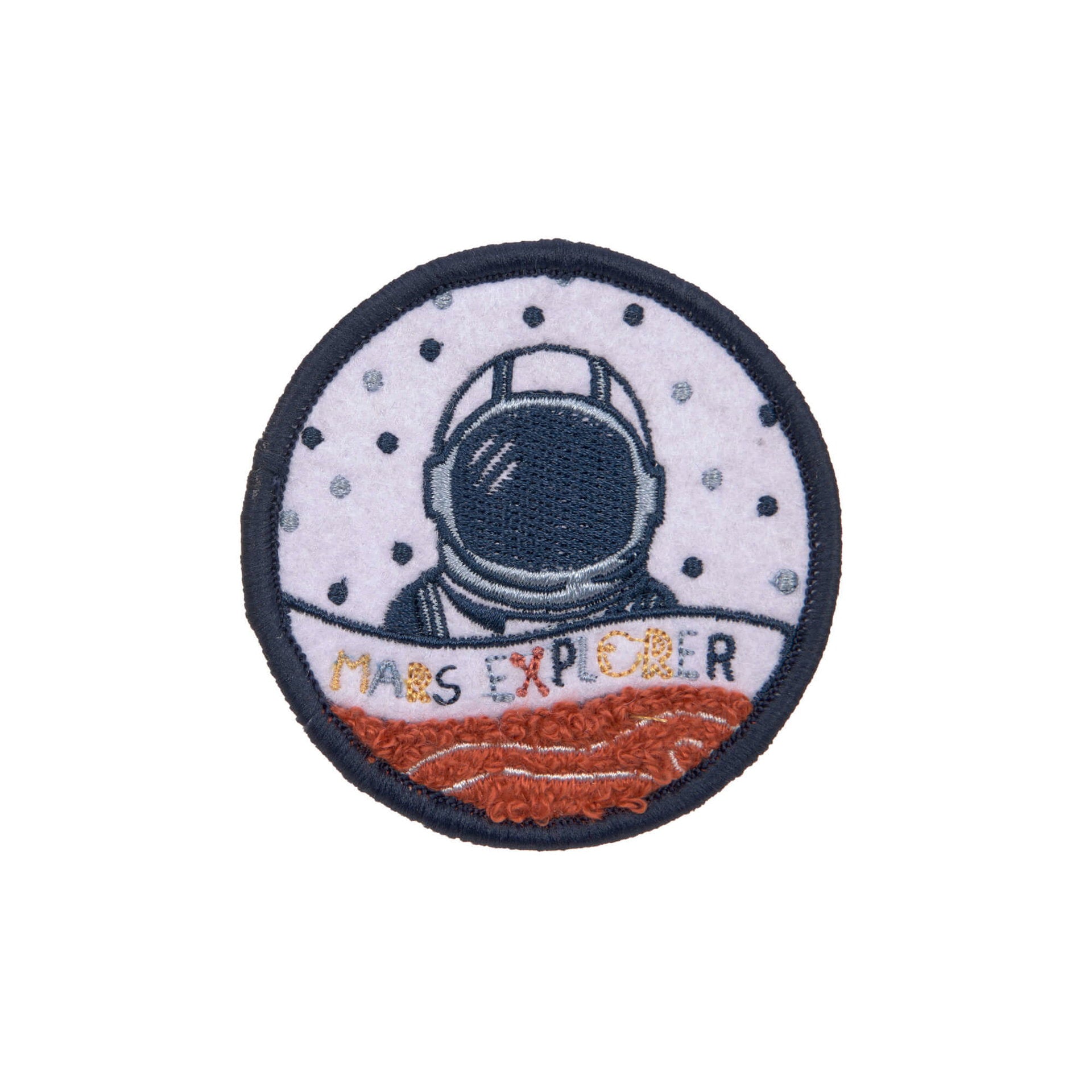 Lässig Anhänger & Patches Schul Set Unique, Space Rückansicht