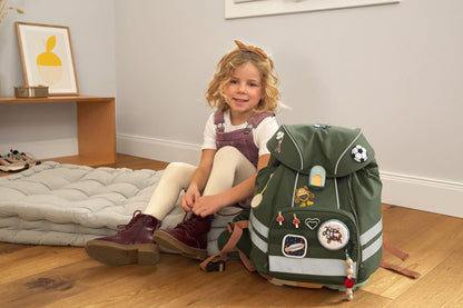 Lässig Anhänger & Patches Schul Set Unique, Sport Seitenansicht